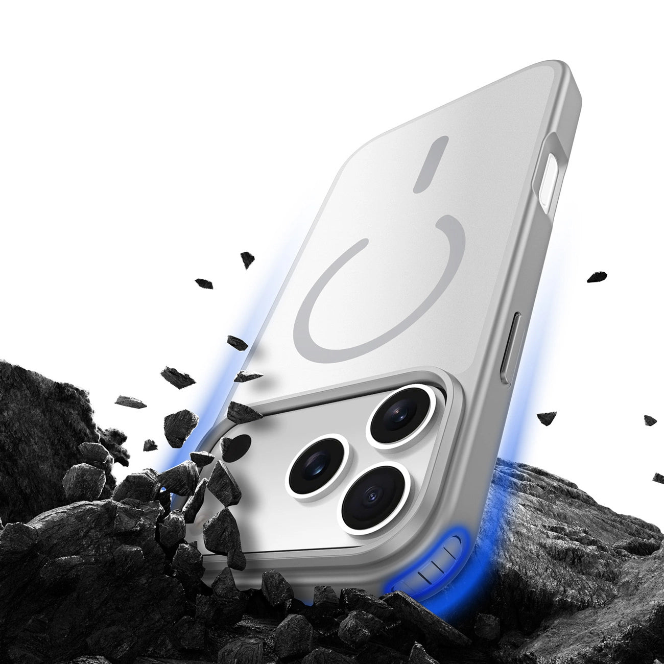 MagSafe-skal för Apple iPhone 17 Pro, DUX DUCIS, Yind, Grå