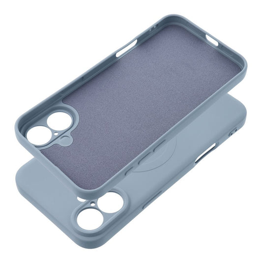 MagSafe-fodral för Apple iPhone 17e / 16e, OEM, Silicone Mag, Blå