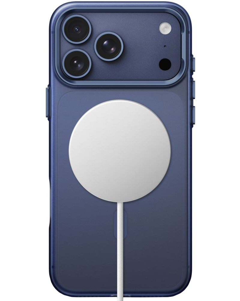 MagSafe-fodral för Apple iPhone 18 Pro / 17 Pro, Tech-Protect, MagZero, Mörkblå Matt