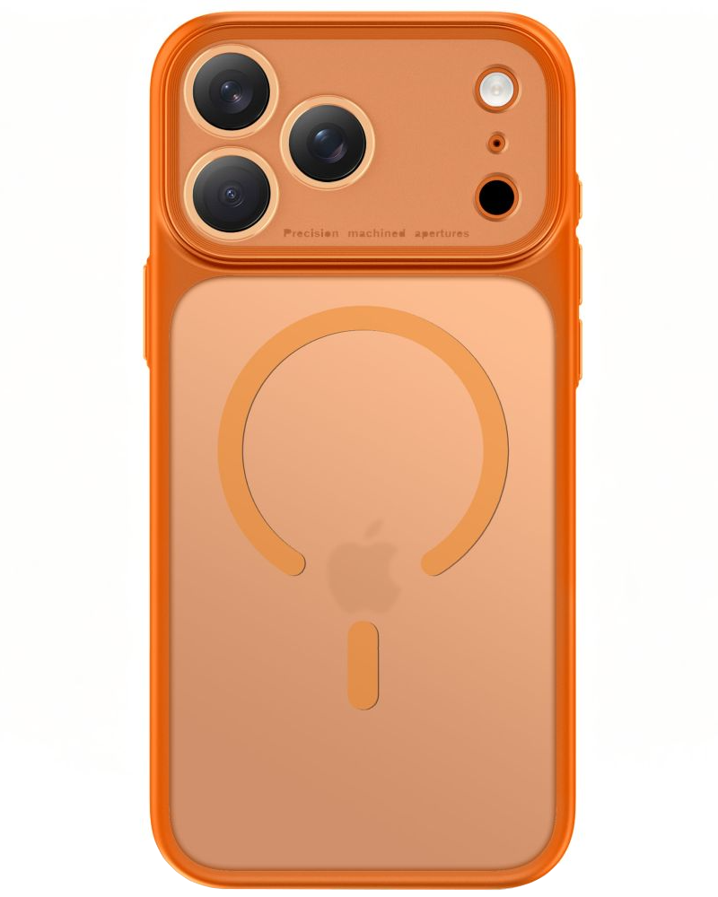 MagSafe-fodral för Apple iPhone 18 Pro Max / 17 Pro Max, Tech-Protect, MagPrime CC, Matt Orange
