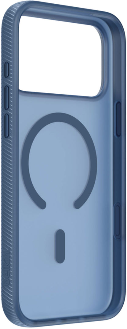 MagSafe-fodral för Apple iPhone 17 Pro Max, Belkin, SheerForce Grip, Marinblå MSA036hqNY
