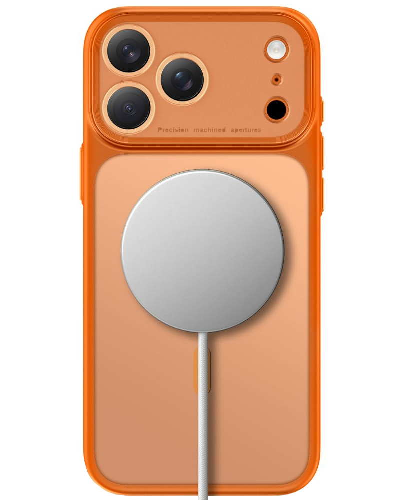 MagSafe-fodral för Apple iPhone 18 Pro Max / 17 Pro Max, Tech-Protect, MagPrime CC, Matt Orange