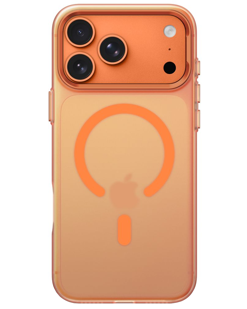 MagSafe-fodral för Apple iPhone 18 Pro Max / 17 Pro Max, Tech-Protect, MagZero, Matt Orange