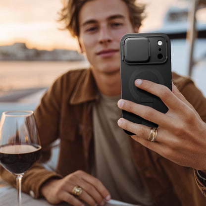 MagSafe-skal för Apple iPhone 17 Pro, Tech-Protect, Kevlar Aura, Svart