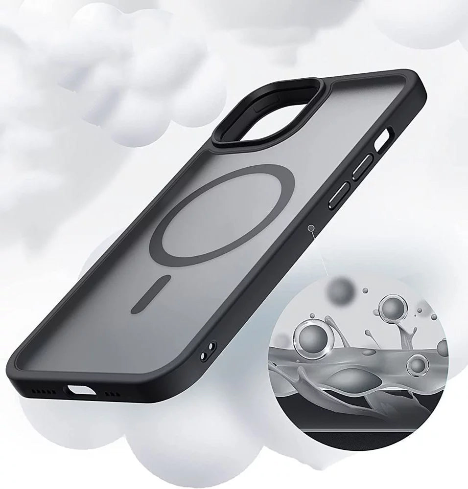 MagSafe-skal för Apple iPhone 12 / 12 Pro, Tech-Protect, Magmat, Marinblå