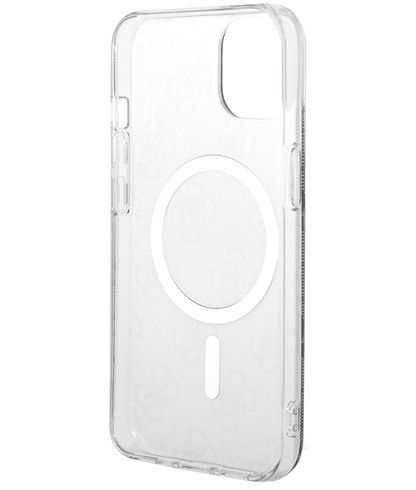 MagSafe-fodral för Apple iPhone 15, Guess, 4G IML, Svart GUHMP15SH4STK