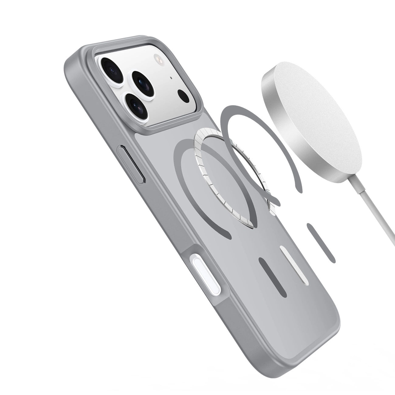 MagSafe-skal för Apple iPhone 17 Pro, DUX DUCIS, Yind, Grå