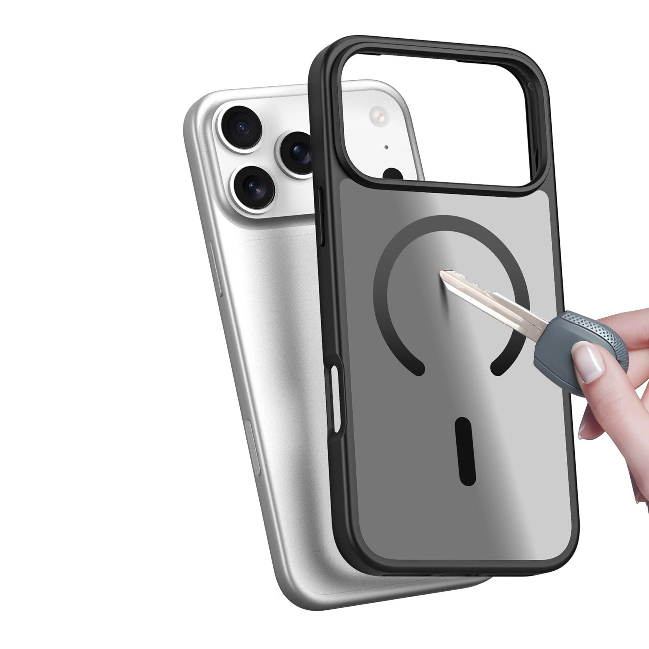 MagSafe-skal för Apple iPhone 17 Pro, DUX DUCIS, Yind, Svart