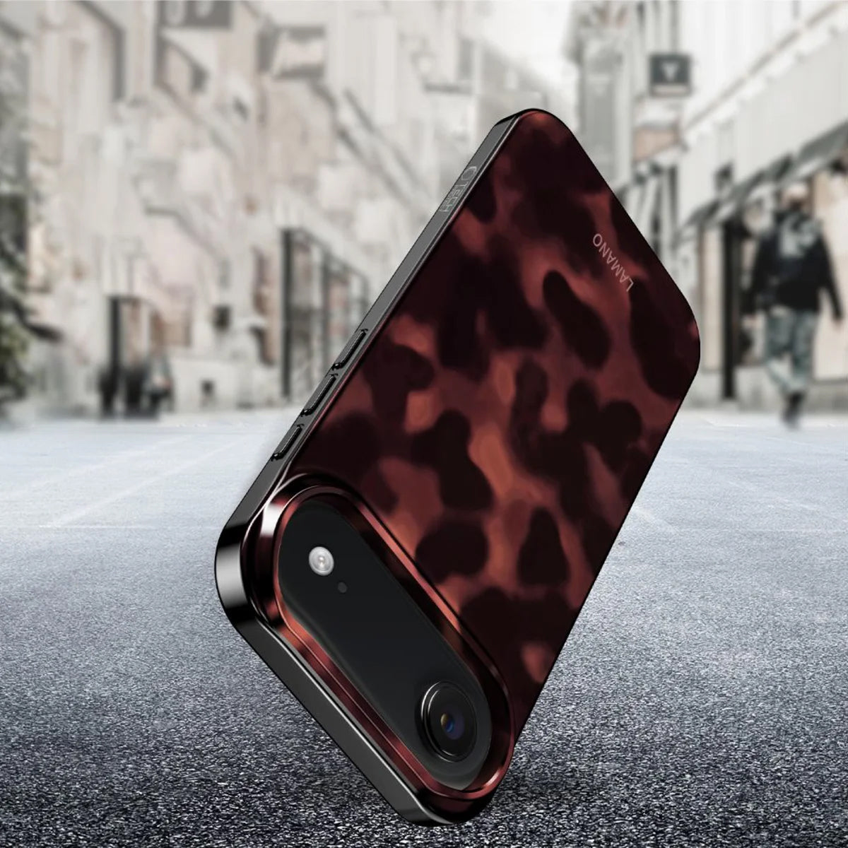 MagSafe Case for Apple iPhone 17 Air, Tech-Protect, Lamano Panther, Black