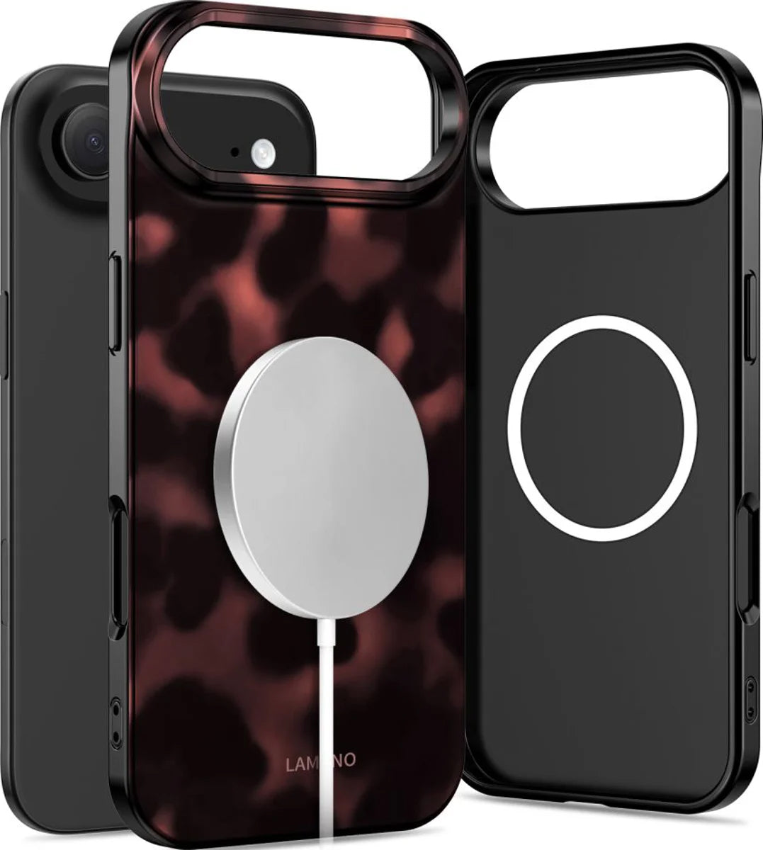 MagSafe Case for Apple iPhone 17 Air, Tech-Protect, Lamano Panther, Black