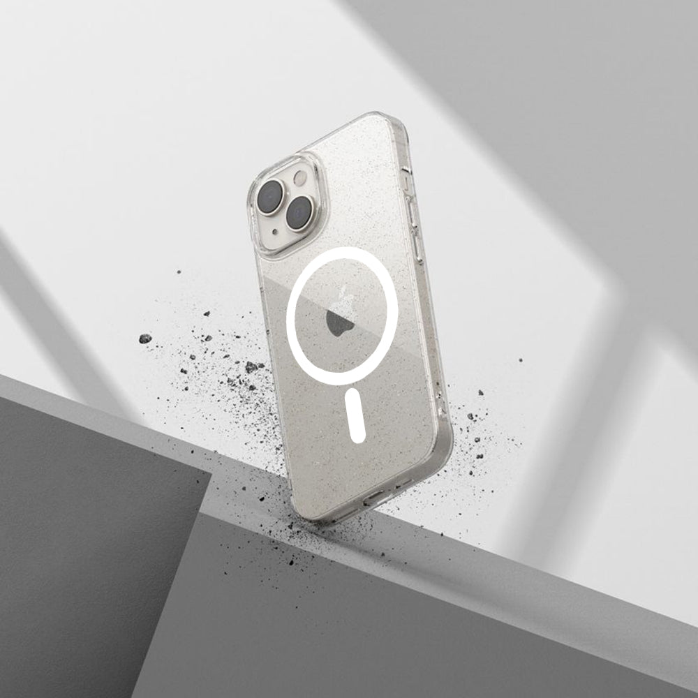 MagSafe-fodral för Apple iPhone 11 Pro, Techsuit, SparkleSkin, Transparent