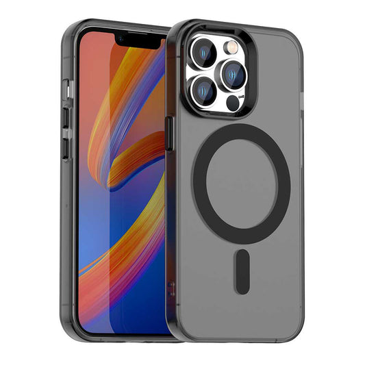 MagSafe-fodral för Apple iPhone 12 Pro Max, Techsuit, CandyCase, Svart