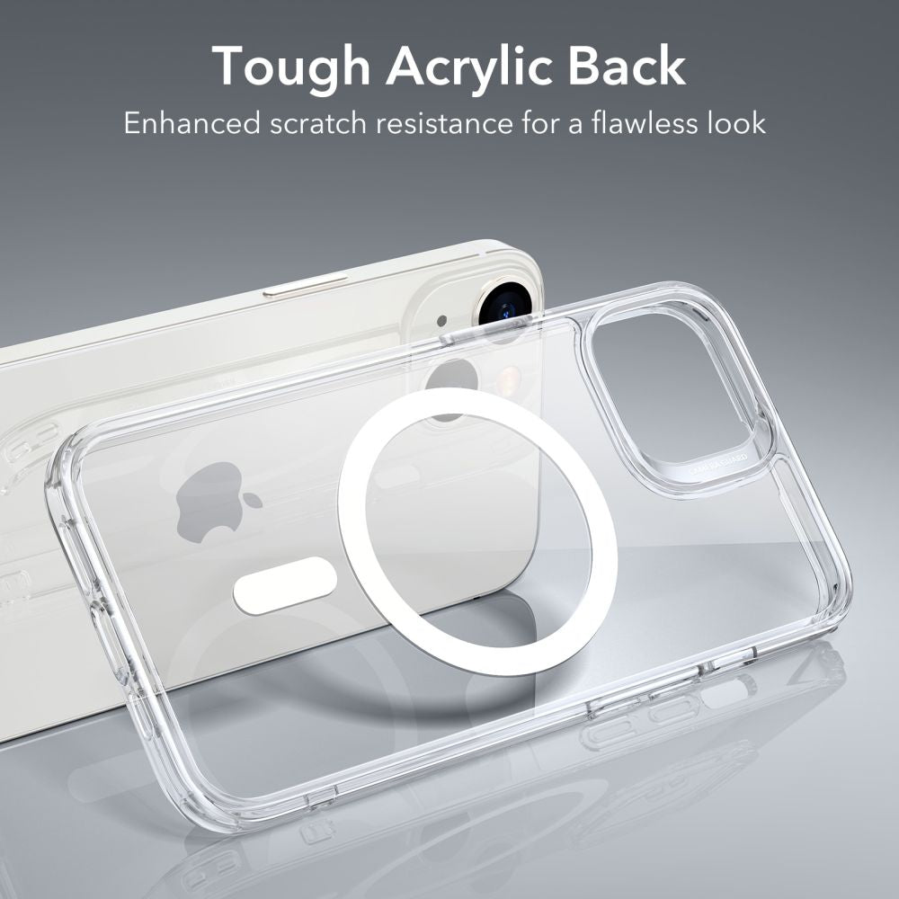 MagSafe-fodral för Apple iPhone 14 / 13, ESR, Classic Hybrid, Transparent