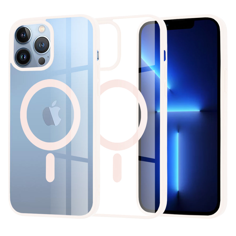 MagSafe-skal för Apple iPhone 13 Pro Max, Techsuit, Pro, Rosa