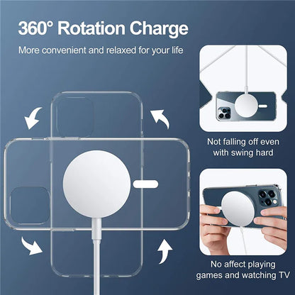 MagSafe-skal för Apple iPhone 13 Pro Max, Techsuit, Pro, Rosa