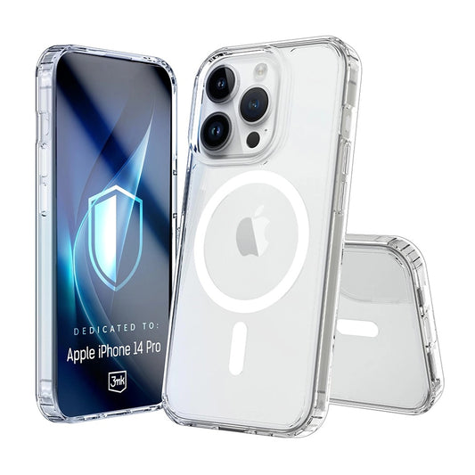 MagSafe-fodral för Apple iPhone 14 Pro, 3MK, Armor MagCase, Transparent