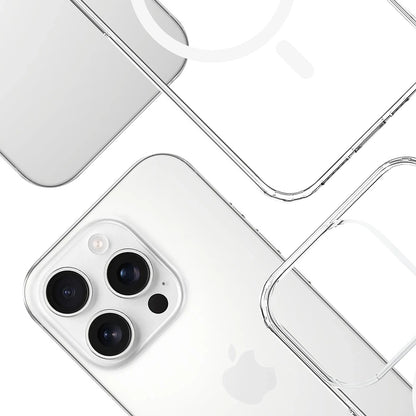 MagSafe-fodral för Apple iPhone 14 Pro, 3MK, Armor MagCase, Transparent