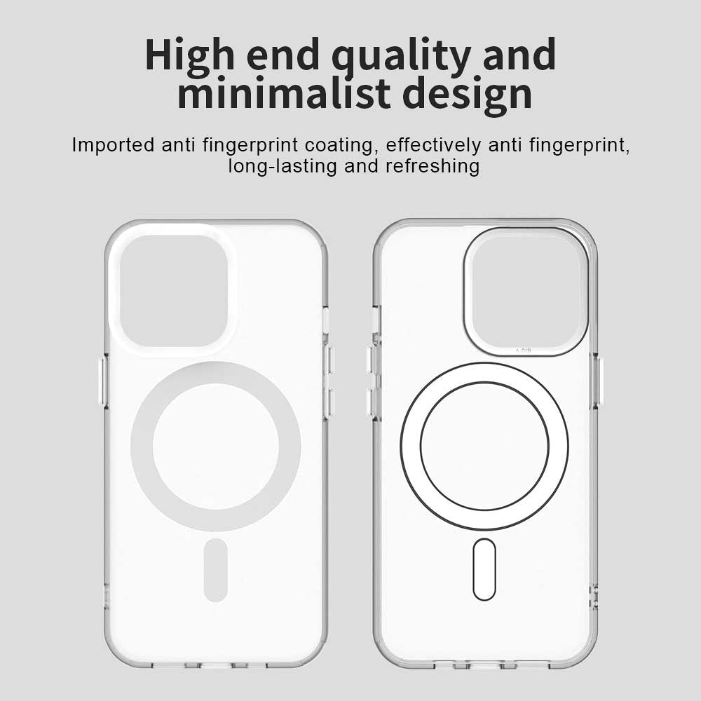 MagSafe-fodral för Apple iPhone 14 Pro Max, Techsuit, CandyCase, Vit