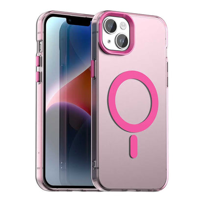 MagSafe-fodral för Apple iPhone 14, Techsuit, CandyCase, Rosa