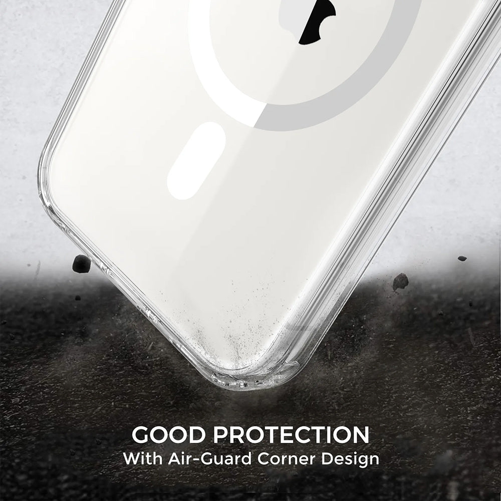 MagSafe-fodral för Apple iPhone 14, Techsuit, Pro, Svart