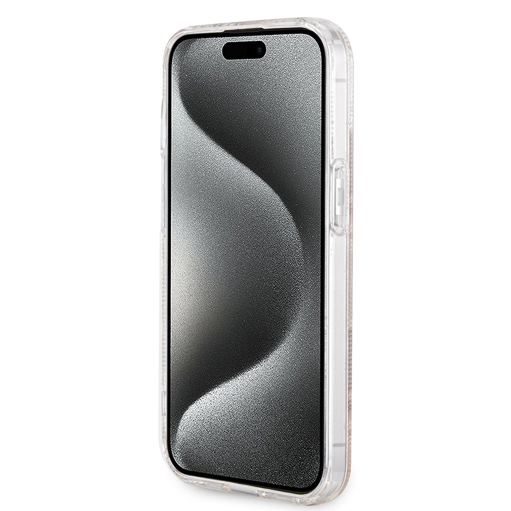 MagSafe-skal för Apple iPhone 15, Guess, IML Gcube, Brun