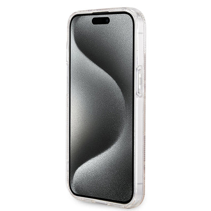 MagSafe-skal för Apple iPhone 15, Guess, IML Gcube, Brun