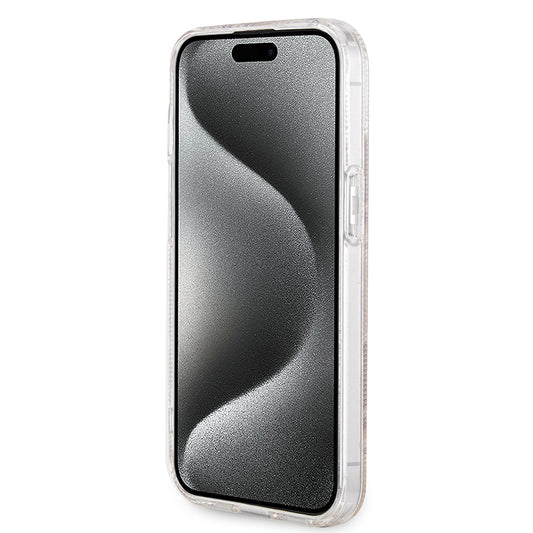 MagSafe-skal för Apple iPhone 15, Guess, IML Gcube, Brun