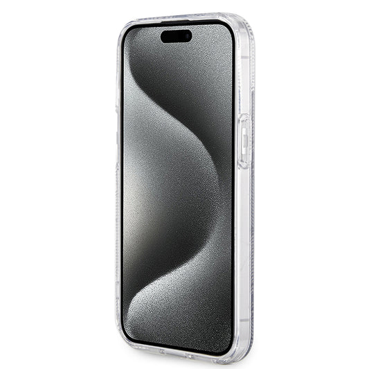 MagSafe-skal för Apple iPhone 15, Guess, IML Gcube, Svart