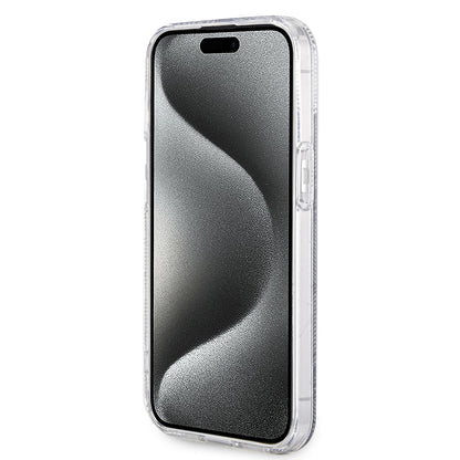 MagSafe-skal för Apple iPhone 15 Plus, Guess, IML Gcube, Svart