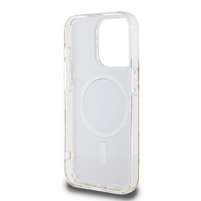 MagSafe-skal för Apple iPhone 15 Pro, Guess, IML Gcube, Brun