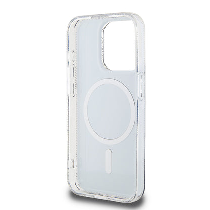 MagSafe-skal för Apple iPhone 15 Pro Max, Guess, IML Gcube, Svart