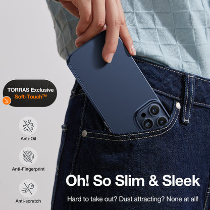 MagSafe-skal för Apple iPhone 15 Pro Max, Torras, OriginFit, Marinblå