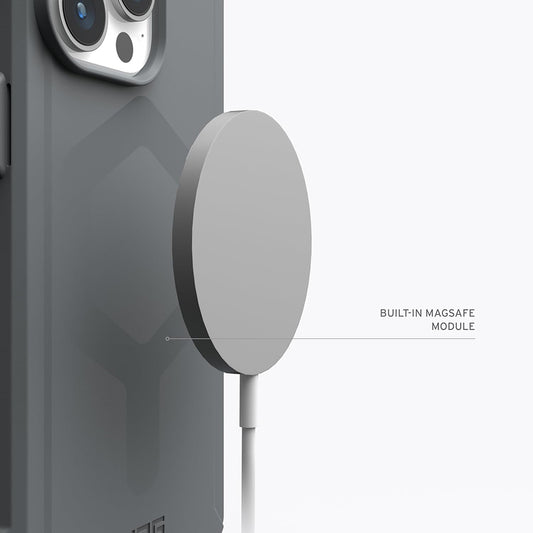 MagSafe-fodral för Apple iPhone 15 Pro Max, Urban Armor Gear, Essential Armor, Silver