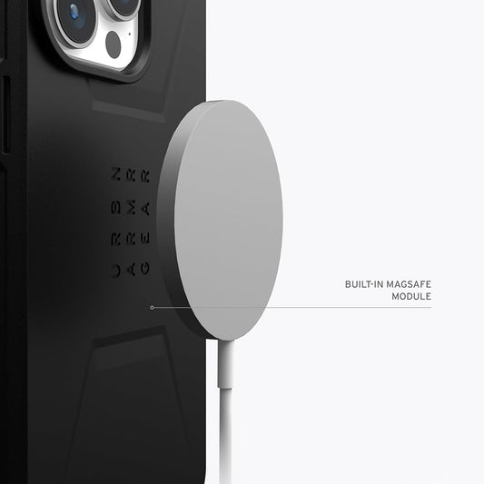 MagSafe-fodral för Apple iPhone 15 Pro Max, Urban Armor Gear, Essential Armor, Svart