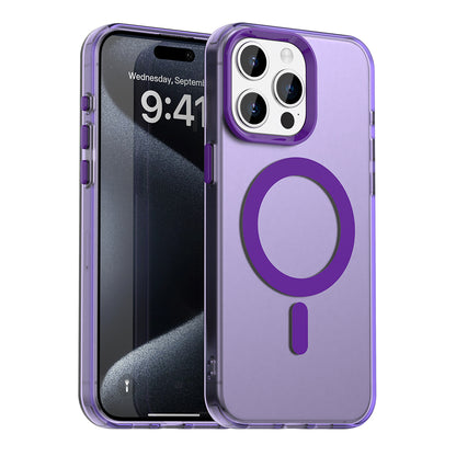 MagSafe Case for Apple iPhone 15 Pro, Techsuit, CandyCase, Purple