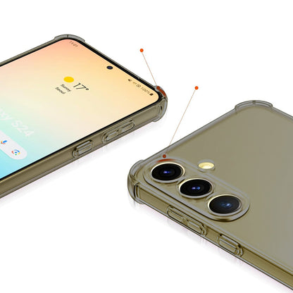 MagSafe-fodral för Apple iPhone 15 Pro, Techsuit, Stötsäker Klar, Rökfärgad