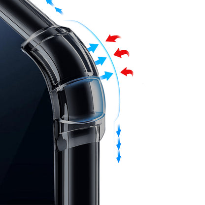 MagSafe-fodral för Apple iPhone 15 Pro, Techsuit, Stötsäker Klar, Rökfärgad