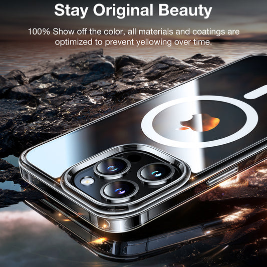 MagSafe-skal för Apple iPhone 15 Pro, Torras, Diamond, Transparent