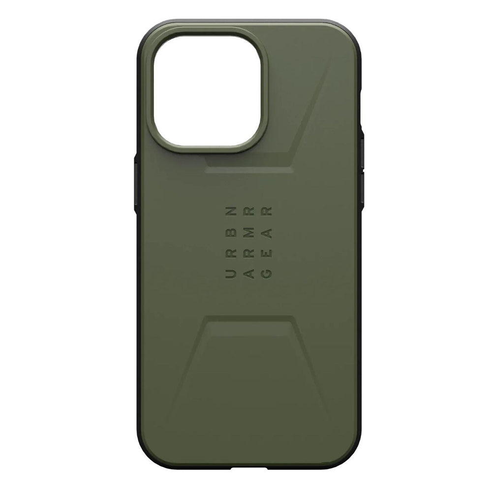 MagSafe-fodral för Apple iPhone 15 Pro, Urban Armor Gear, Civilian, Grön