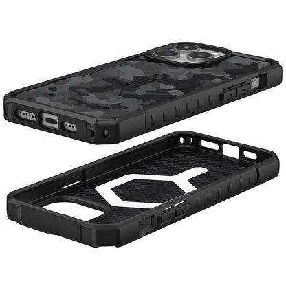 MagSafe-fodral för Apple iPhone 15 Pro, Urban Armor Gear, Pathfinder SE Midnight Camo, Kamouflage