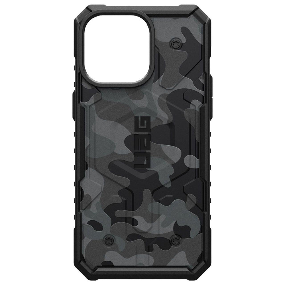 MagSafe-fodral för Apple iPhone 15 Pro, Urban Armor Gear, Pathfinder SE Midnight Camo, Kamouflage