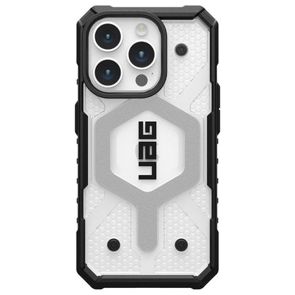 MagSafe Case for Apple iPhone 15 Pro, Urban Armor Gear, Pathfinder, Transparent