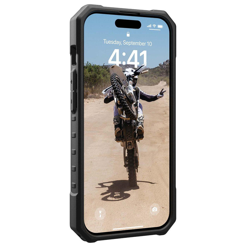 MagSafe Case for Apple iPhone 15 Pro, Urban Armor Gear, Pathfinder, Transparent