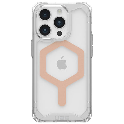 MagSafe Case for Apple iPhone 15 Pro, Urban Armor Gear, Plyo, Rose Gold