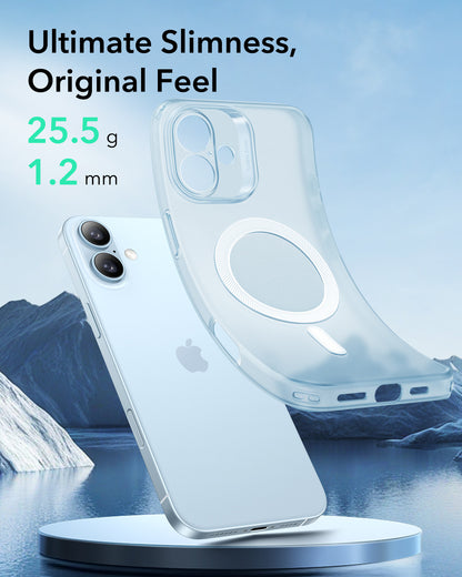 MagSafe-skal för Apple iPhone 16, ESR, Zero, Satinblå