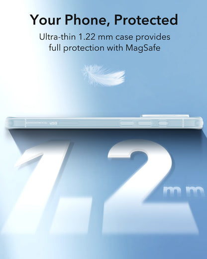 MagSafe-skal för Apple iPhone 16, ESR, Zero, Satinblå