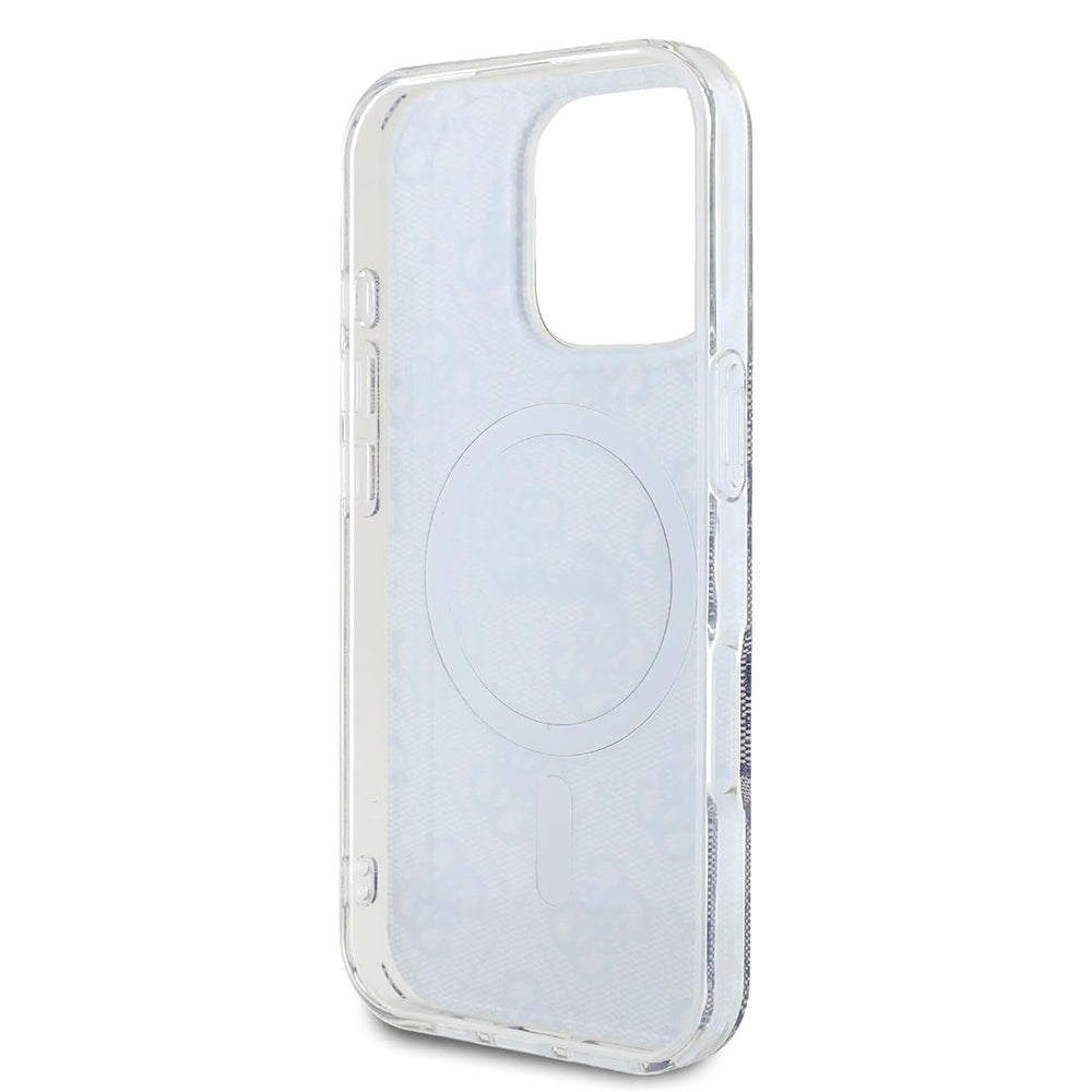 MagSafe-skal för Apple iPhone 16, Guess, IML 4G, Blå