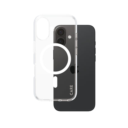 MagSafe-skal för Apple iPhone 16, PanzerGlass, Care Urban Combat, Transparent Vit
