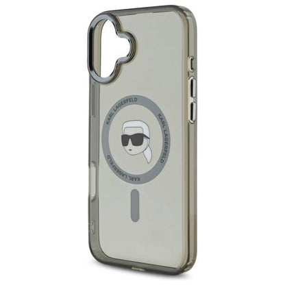 MagSafe-skal för Apple iPhone 16 Plus, Karl Lagerfeld, IML Karl's Head, Svart