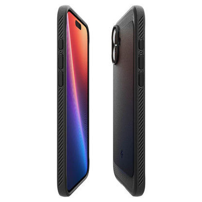 MagSafe Case for Apple iPhone 16 Plus, Spigen, Rugged Armor, Matte Black